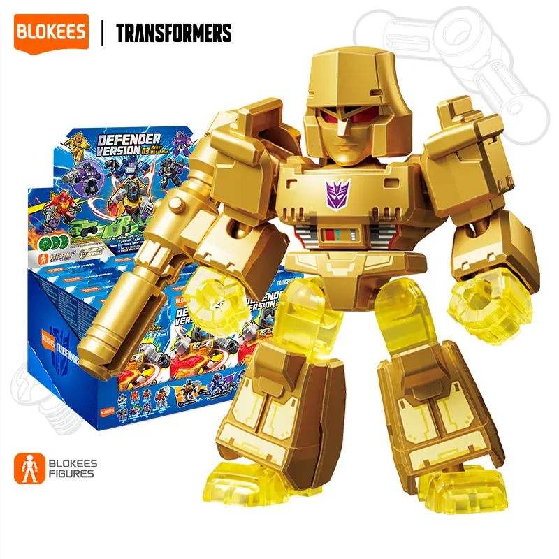 Transformers Blokees Transformers Star Edition 03 Officially Licensed Construction Set for Fans Aged 8 and Up The probability of hidden items is 1/144