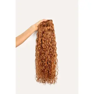 Strawberry Blonde Spiral Clip-In Hair Extensions