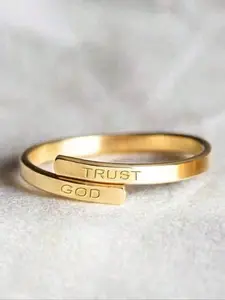 Geometric Adjustable Ring, Fashion New Oil Press Open Trusgt God Inspirational Couple Ring, Wedding Promise Rings, Casual Style, All Seasons Jewelry, Geometric Design Ring, Promise Rings, Engraved Ring, Proposal Ring, Romantic Jewelry Gift