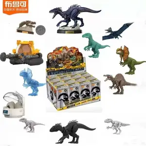 New Arrival Blokees Dinosaur Series 3 Blind Box Building Blocks Tyrannosaurus Simulation Animal Collectible Model Toy Gift