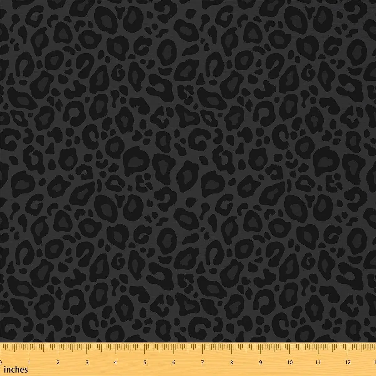 Feelyou 100% Polyester Leopard-Cheetah Print Flannel Fabric - Soft, Non-Stretch African Wildlife Textile for Home Projects, Indoor Decor, Sewing Supplies