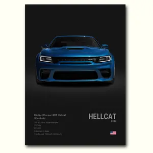 Dodge Charger SRT Hellcat - POSTER NO FRAME