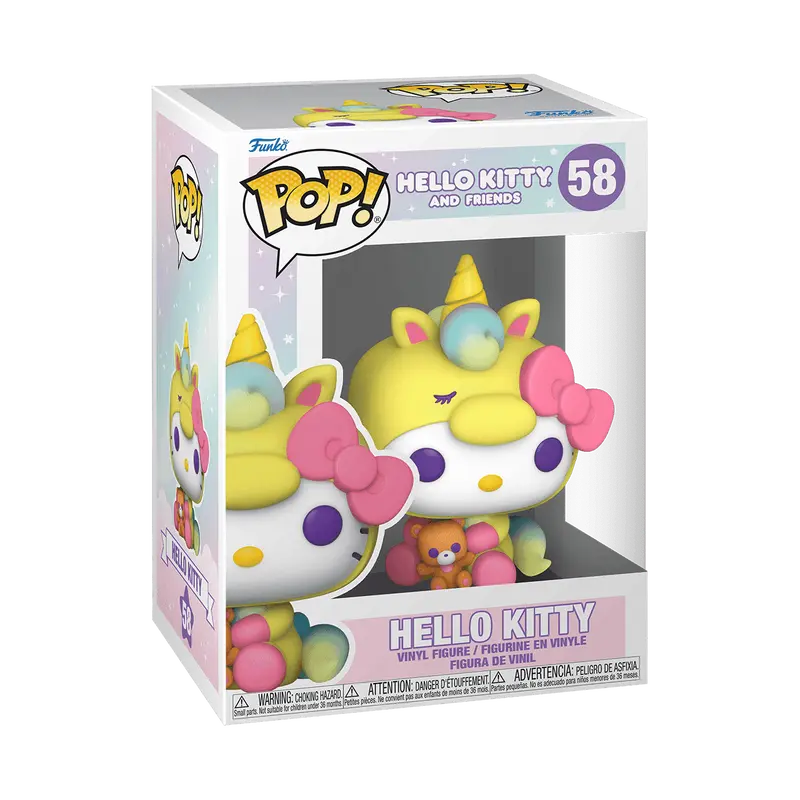 Funko Pop! Sanrio - Hello Kitty Unicorn #58 Collectible Pop Vinyl Figure