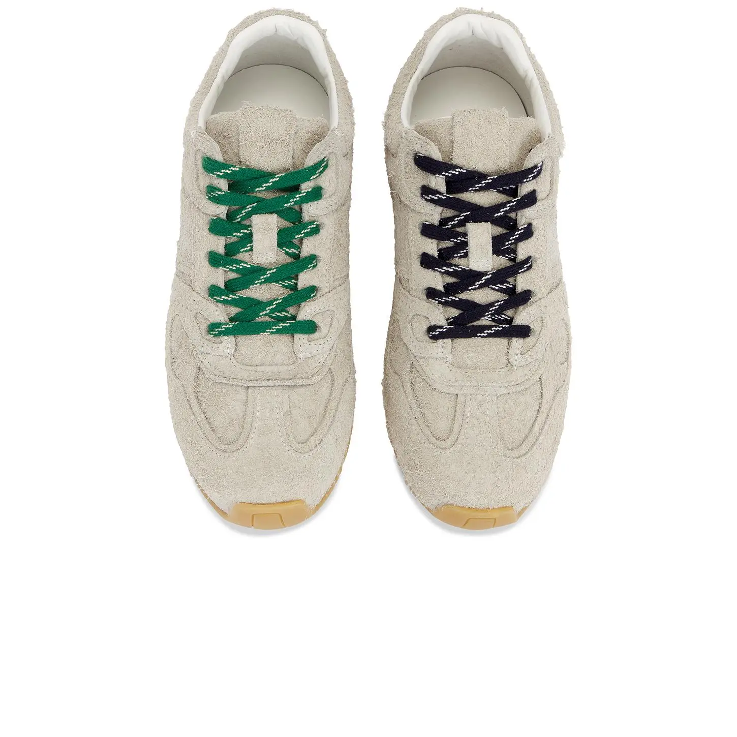 ALOHAS Tb.56 Fuzzy Sneakers in Light Grey