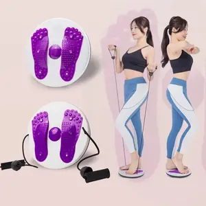 Magnetic Waist Toner |, Portable & Foldable for Core Workout & Foot Massage | Home/Office Fitness, Improves Balance & Coordination, Home Exercise Equipment