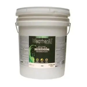212 MAIN Acrylic-Latex High-Hiding Mildew-Resist Exterior House Paint, 5-gal Weatherproof White Paint in Can, Model SGW9-5G (Original True Value 550475 SGW), House Paint Exterior