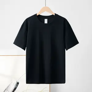 Heavyweight Tshirt 230G 100% Cotton Solid Color Unisex Loose Fit Fade Proof Versatile Everyday Wear Men's Basic Tee