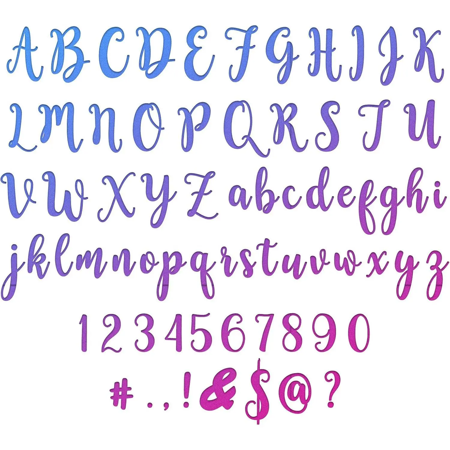 70 count Alphabet Dies for Card Making Number  Dies 26 Letters Metal Embossing Stencil Template with Punctuation for DIY Christmas Card Photo Album Scrapbooking Paper Crafts Supplies