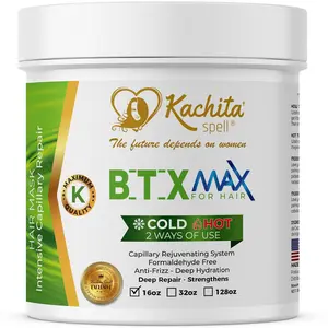 Kachita Spell Hair Treatment Capillary Rejuvenating System Formaldehyde Free MAX Conditioner Haircare Repair Keratin Shampoo