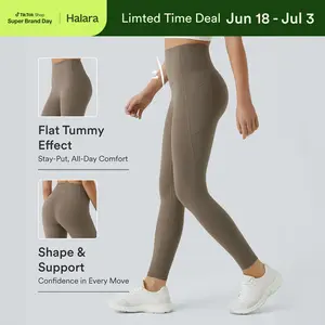 Halara UltraSculpt High Waisted Tummy Control Pocket Shaping Training Leggings