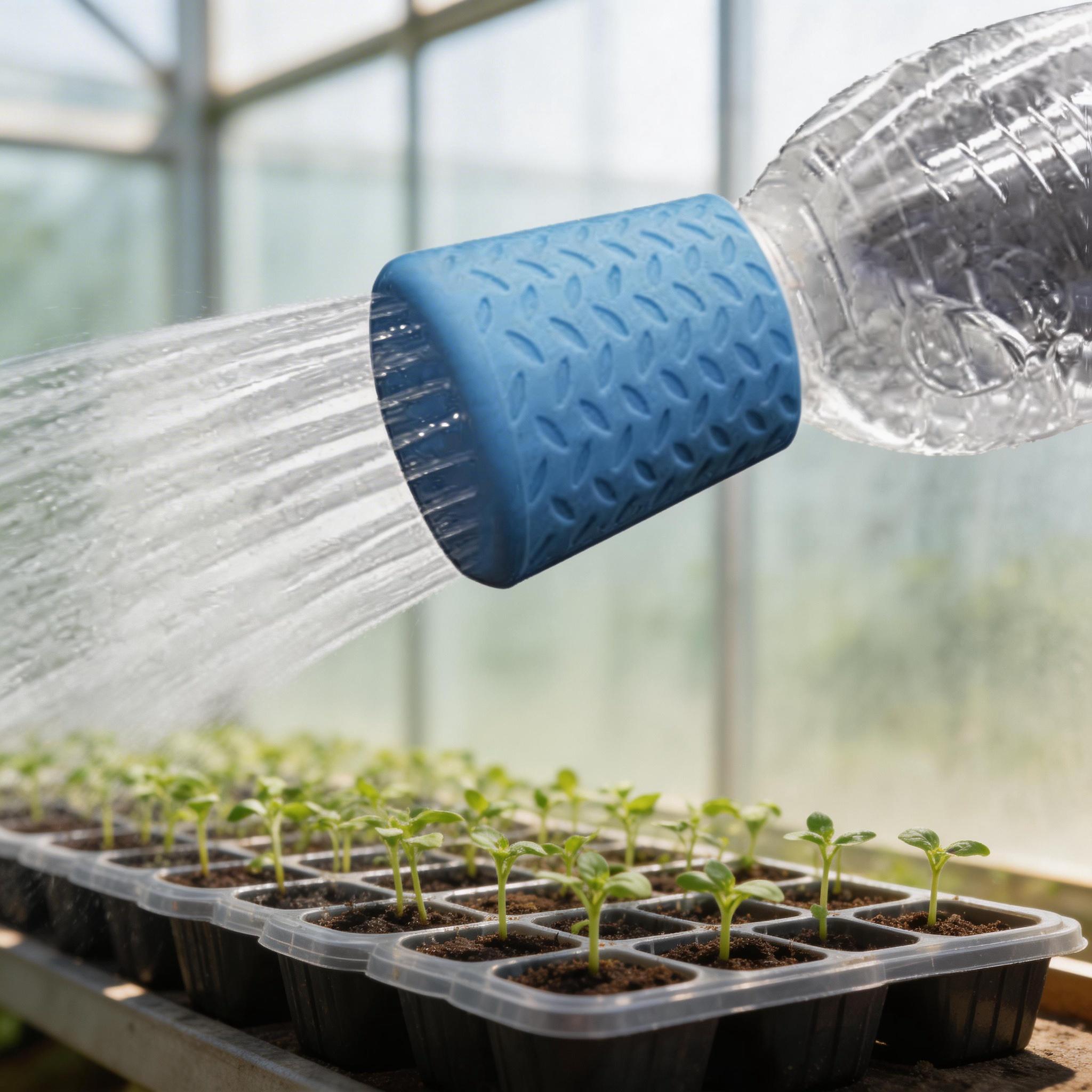 Portable Silicone Pet Shower Sprayer Head Attachment, Universal Fit Most Plastic Water Bottles, Outdoor Dog Bath Grooming Tool for Camping Hiking Beach Travel, Multi-Use for Garden Watering Irrigation