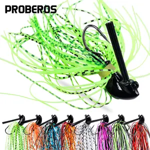 Weed Guard Jig Hooks, 7g 10g 14g Anti Snag Buzzbait Fishing Lures, Saltwater Freshwater Bass Fishing Tackle