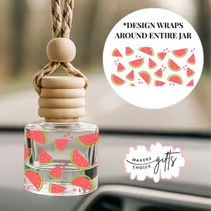 Watermelon Wrap Around Car Air Freshener - Long Lasting Scented Hanging Car Diffuser