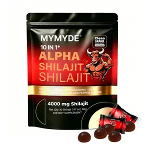 MYMYDE Alpha Shilajit Gummies: 10-in-1 Daily Wellness Support