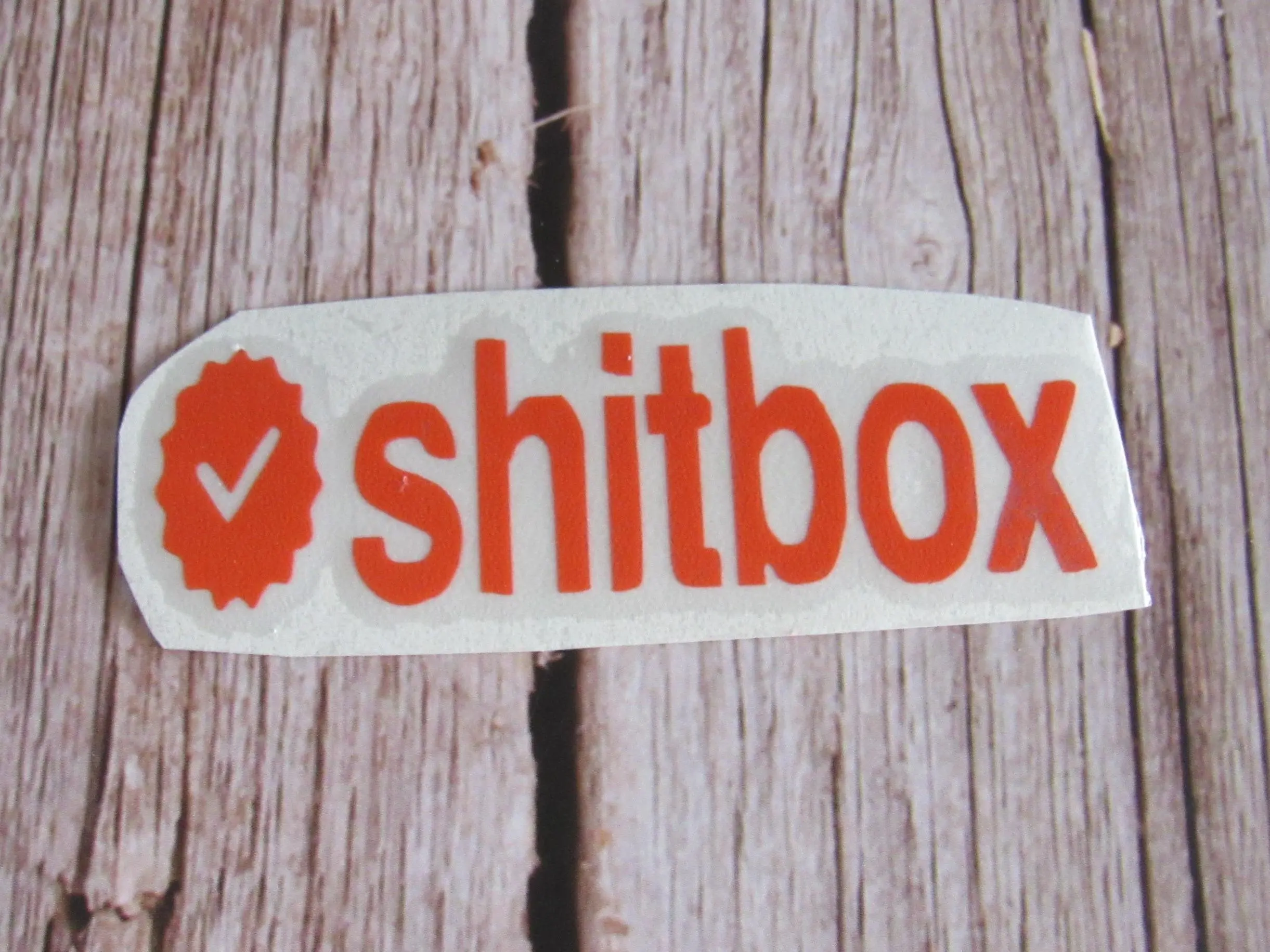 Shitbox Decal