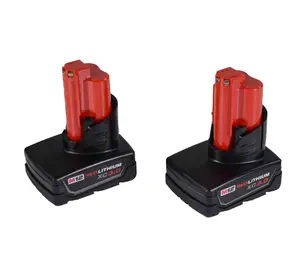 Milwaukee M12 Extended Capacity 3.0 Ah Battery (2-Pack) m12 battery