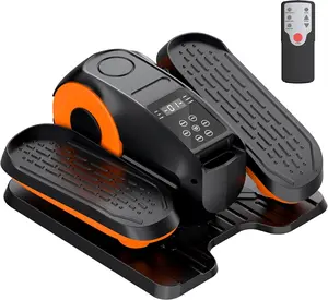 Under Desk Elliptical Machine Electric Exerciser 12 Speeds Portable Seated Pedal with Remote Control 3 Smart Programs Whisper-Quiet Home Workout Equipment   Summervibes