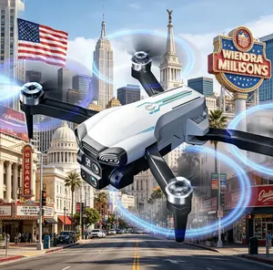 C18s Pro 2026 GPS FPV Drone, 4K HD Aerial Photography Camera, Auto Return, 360° Stunt Roll, Optical Flow Hover for Outdoor Aerial Shooting