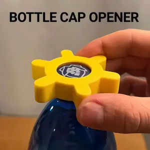 Unique Multifunctional Bottle Opener Plastic Rotating Bottle Opener Bar Supplies Kitchen Tool, 1pcs Multi-Functional Bottle Cap Opener