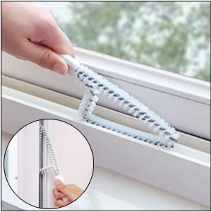 Window Track and Grout Cleaning Brush Set, 5Pcs Hard-Bristle Crevice Scrub Brushes for Sliding Doors, Tile Lines, Sink Corners, Small Gaps and Bottles, Essential Household Cleaning Tools