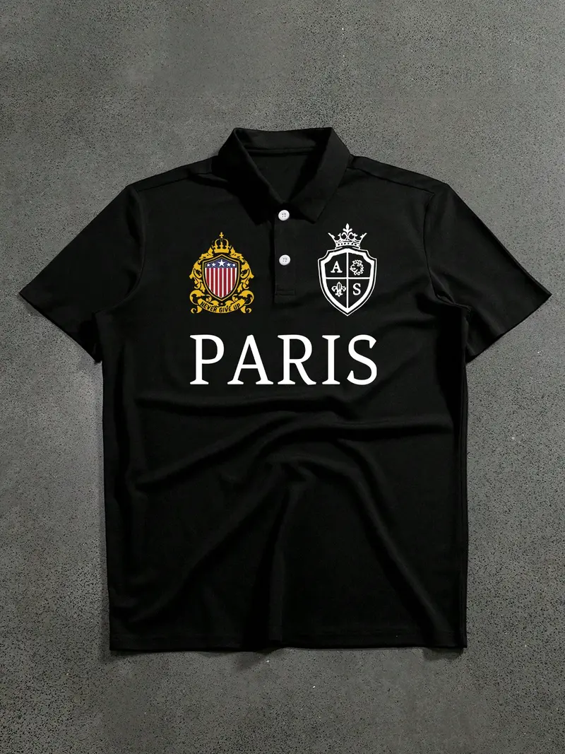paris polo shirt - TikTok Shop