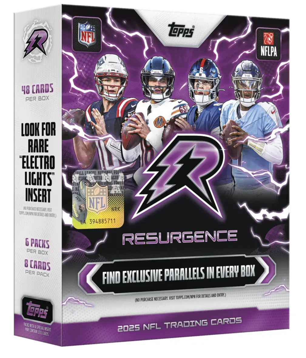 Break #1038 2025 Topps RESURGENCE x2 MEGA BOXES - NFL PYT
