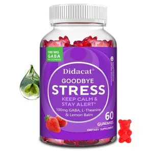 Didacat Mood Supplement Gummies - Supports Brain Health, Supports Mood and Relaxation 60 Capsules