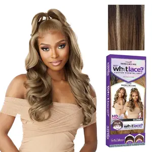 What Lace 13X6 Wigs - Glenna Lacefrontal Hand Tied Glueless Synthetic With  Density Preplucked Hairline (BALAYAGEMOCHA)