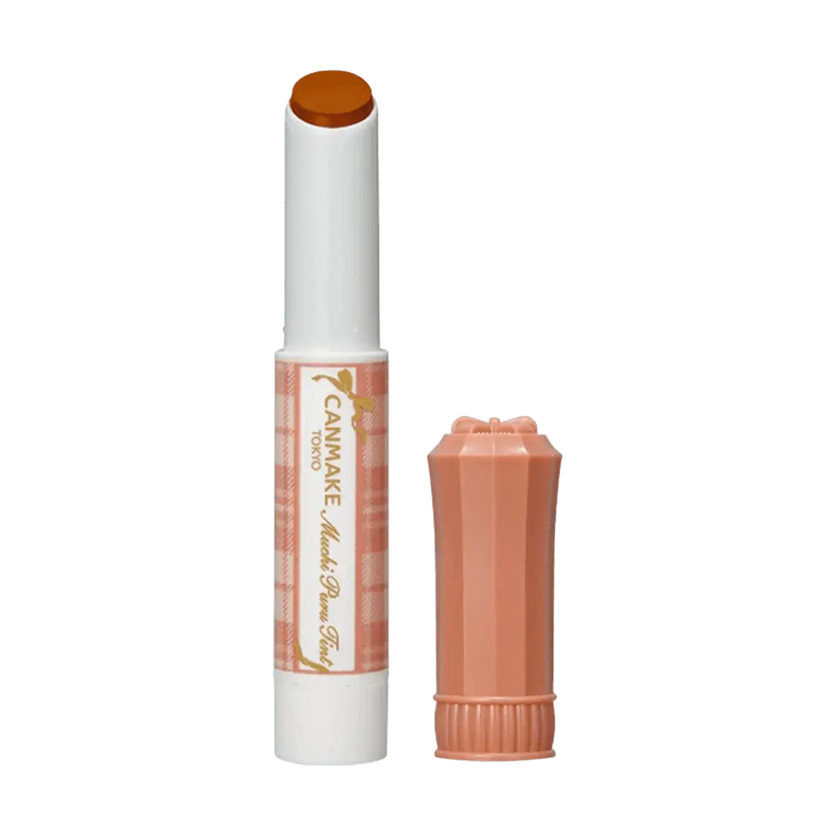 CANMAKE Japan Creamy Touch Lipstick SPF50+ PA++++, Moisturizing & Hydrating, Retractable, 3.4g, Shade #01 Caramel Creamy Orange, Natural Look, Sun Protection