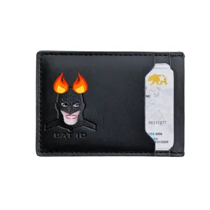 3-Tier Bat Hero 3-Tier Product with ID Wallet & Driver License Holder, Unisex, Ideal for Most Faces, Best Gift for Friends and Lovers