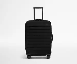 Softside Bigger Carry-On in Jet Black