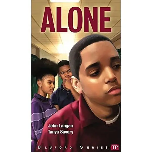 Used Literature Book - John Langan's "Alone" (Softcover, 131pp, Good English Reading Materials)