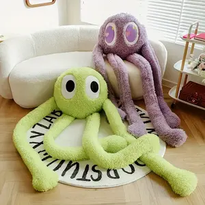 Cute Long-Legged Octopus Doll Pillow Animal Comfort Toy, Cuddly Stuffed Animal, Plush Cartoon Decoration, Birthday Gift, Holiday Present