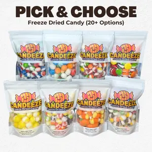 Candeeze Freeze Dried Candy Bundle - Pick & Choose 20+ Flavors - Made in USA - TikTok Shop - Crunchy & Crispy Candy Sweet Snack