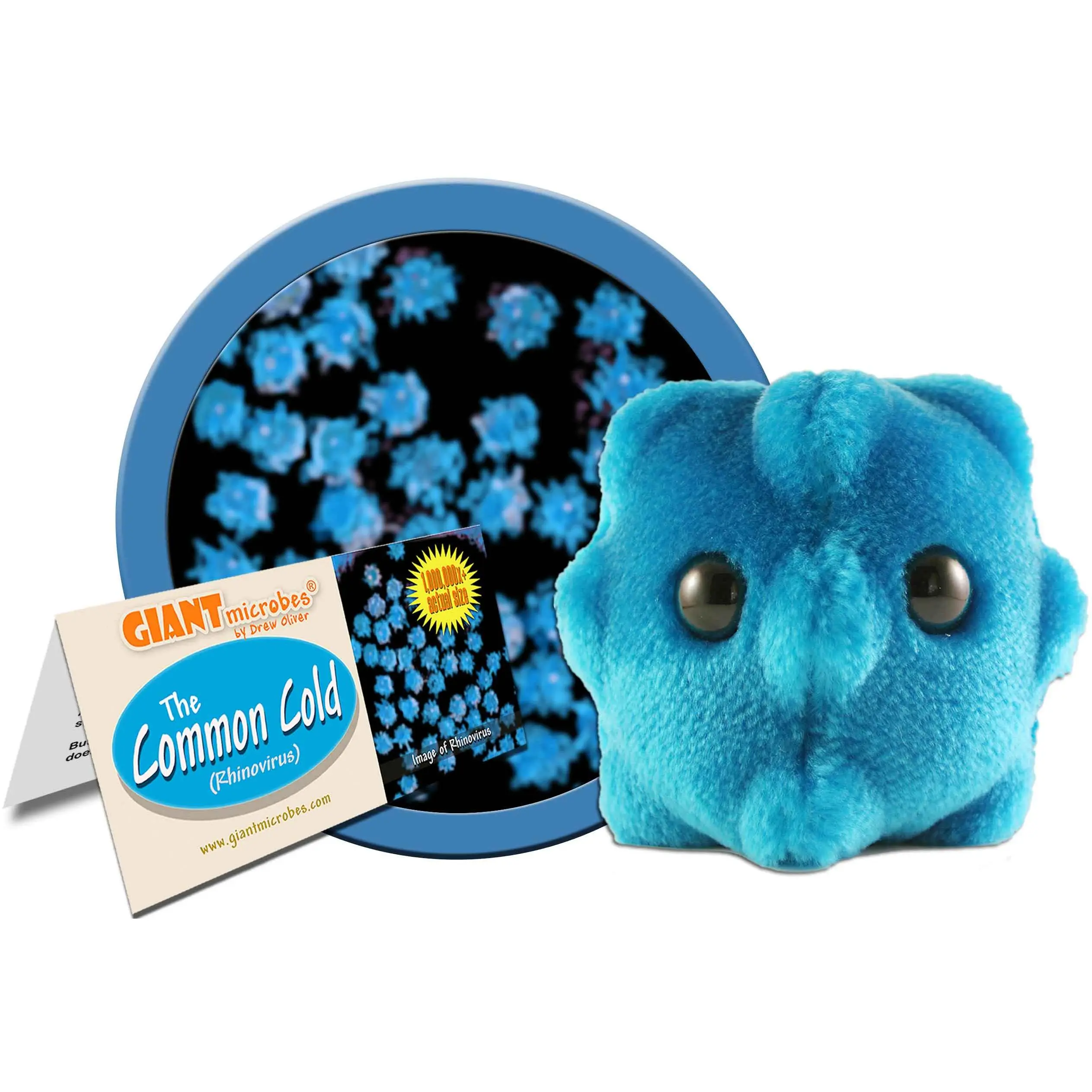 Giant Microbes Plush - Common Cold (Rhinovirus)