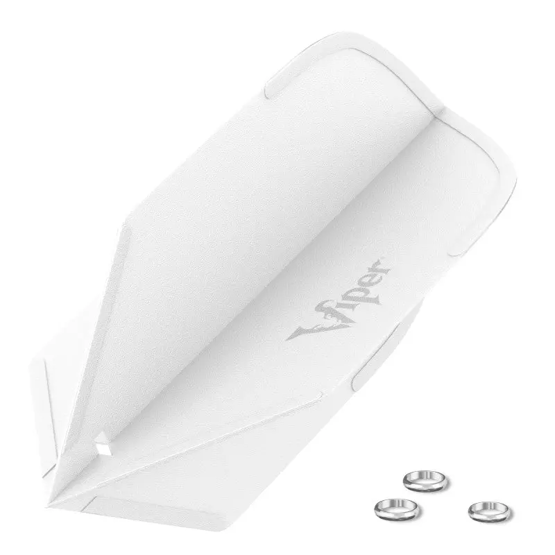 Viper Cool Flights Molded Dart Flights Slim White