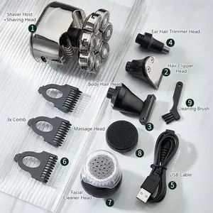 BaldMaster Pro | Best Bald Head Electric Shaver | Smooth Head Shaves by BALD DAD DUDES Stainless Steel Trimmer Comfort Durable Razor Stainless