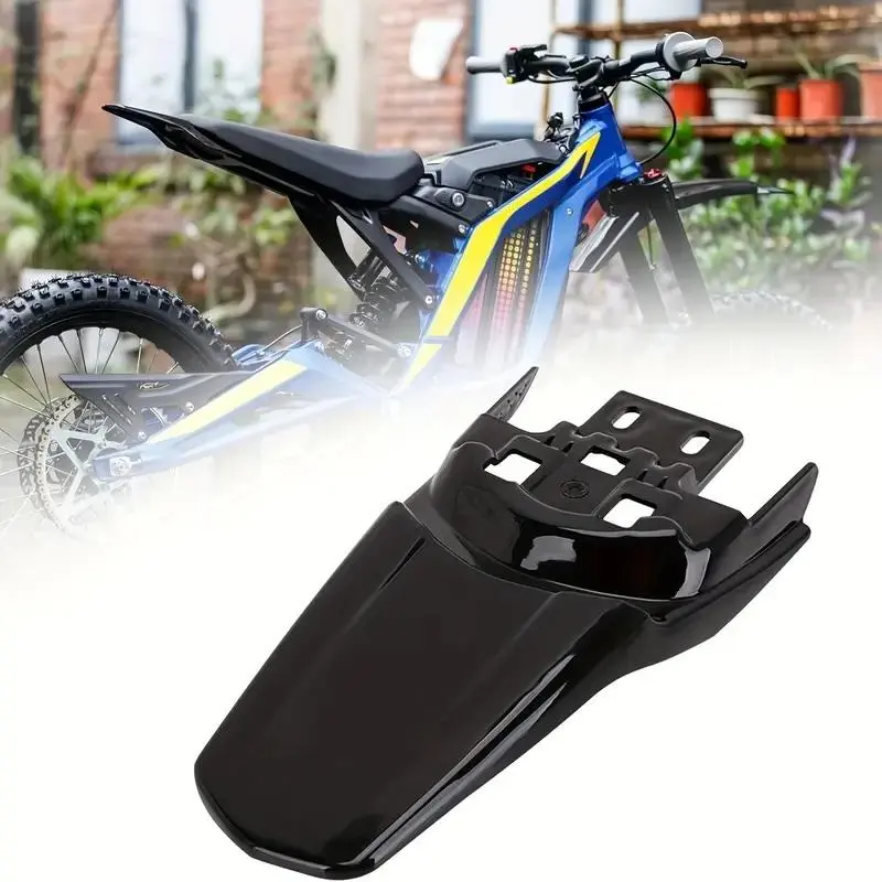 Sur Ron Rear Fender Replacement Modified Extended Longer Kit Plastics Protector for Sur Ron X S Electric Dirt Bike Motorcycle Parts Motor Parts Accessories