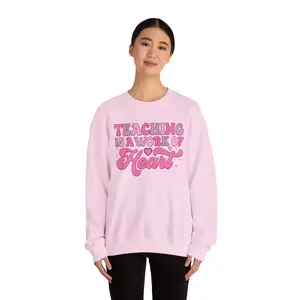 Teaching Is a Work of Heart sweatshirt | Teacher Appreciation