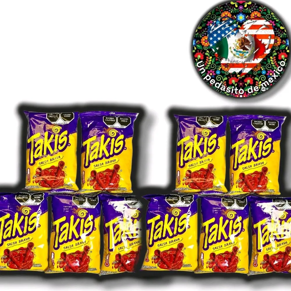 10 Pack Takis Salsa Brava