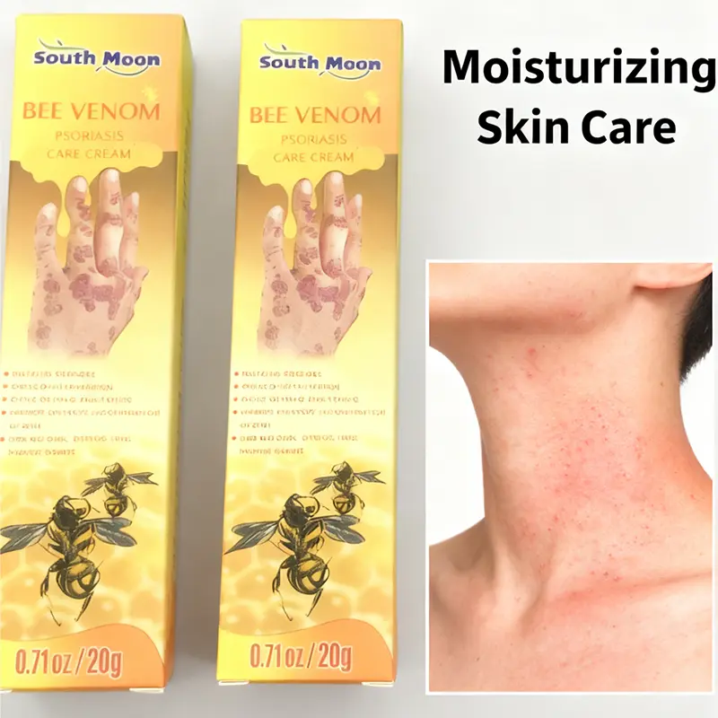 South Moon Bee Venom Moisturizing Cream - Body Moisturizer for Hand Moss and Dermatitis Relief