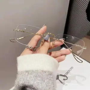 Anti Blue Light Anti Radiation Glasses For Men Women Clear Lens Computer Phone Screen Protection Eye Strain Relief Eyewear