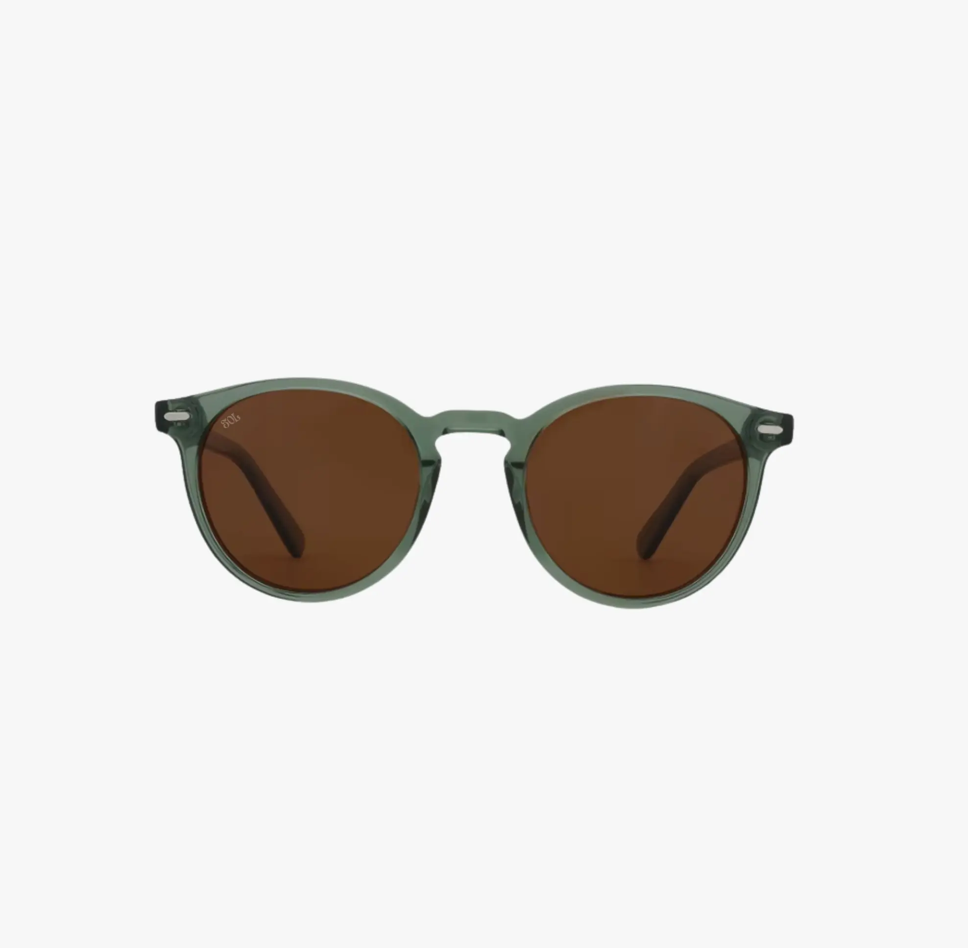 Sicily - Round Vintage Polarized Designer Style Sunglasses