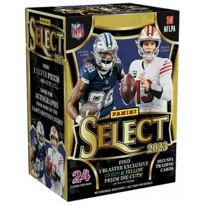 2023 Panini Select Football 6-Pack Blaster Box (Green & Yellow Prizms!)