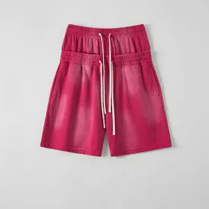 Core Double Waist Shorts (Red)