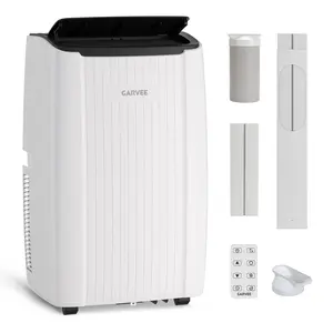 14000 BTU Portable Air Conditioner, Portable AC Unit with Dehumidifier, Fan and Remote Control, Energy Efficient Indoor AC Conditioner for Rooms up to 700 Sq. Ft., White