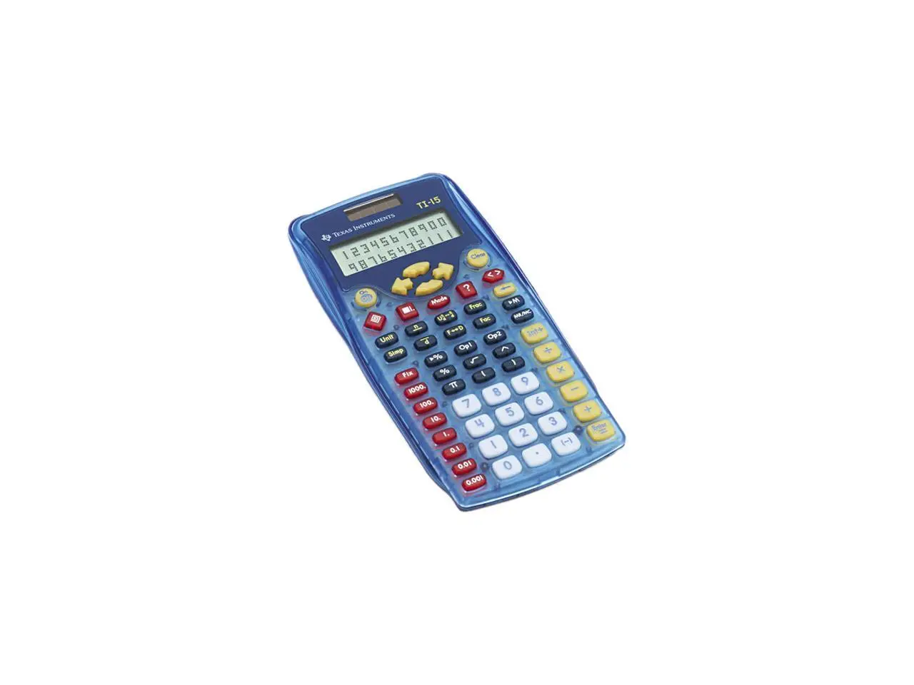 Texas Instruments TI-15 TI-15 Explorer Calculator, 10-Digit Display Texas Instruments TI-15 TI-15 Explorer Calculator, 10-Digit Display