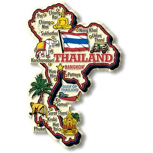 Thailand Jumbo Country Magnet by Classic Magnets