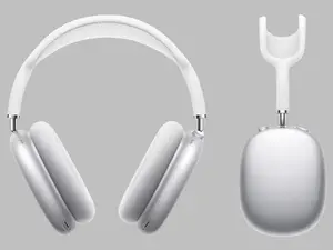 Air Max Over-Ear Headphones with Active Noise Cancellation Magnetic Ear Cups Leather Compatibility Pop-up Fruit Wireless Music
