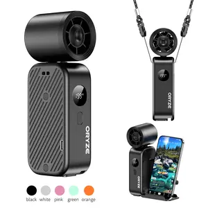 Portable Handheld Fan, Rechargeable Portable Fan, 5000mAh Battery, 350° Adjustable Angle, 5 Speed Wind, Real-time Power Display, USB Rechargeable Foldable Fan, Ideal for Outdoor Activities, Travel and Work, Summer Cooling Fan mothersdaygift